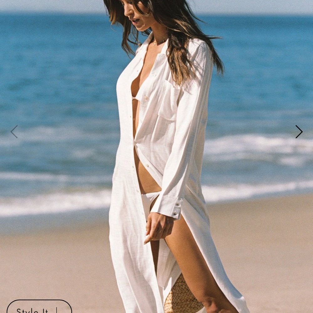 White Beach Cover-Up L*Space